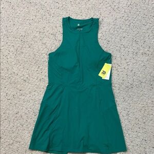 Target All in Motion Emerald Green  Sleeveless Athletic Dress - built in shorts